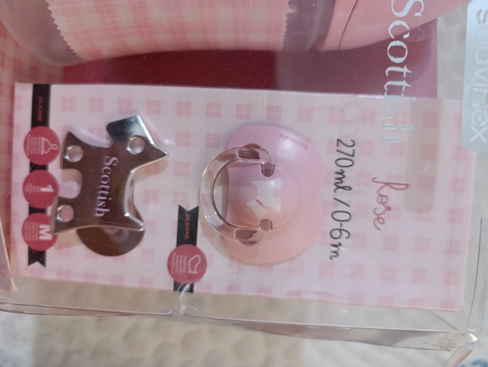 Pastel Pembe 270ml Bebek Biberonu (0-6 Ay) - Görsel 2