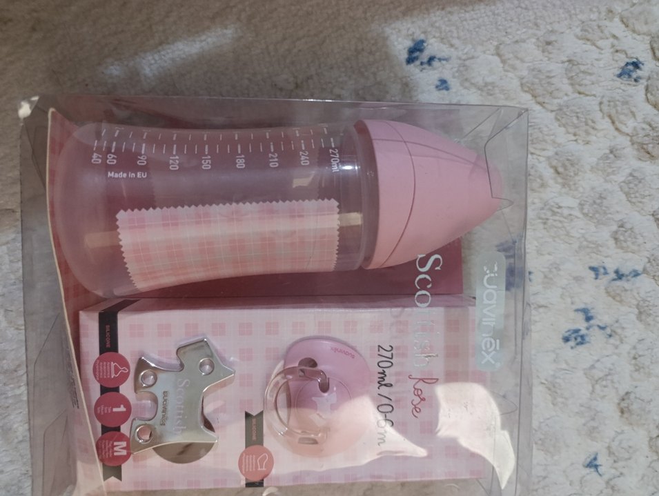 Pastel Pembe 270ml Bebek Biberonu (0-6 Ay) - Görsel 3