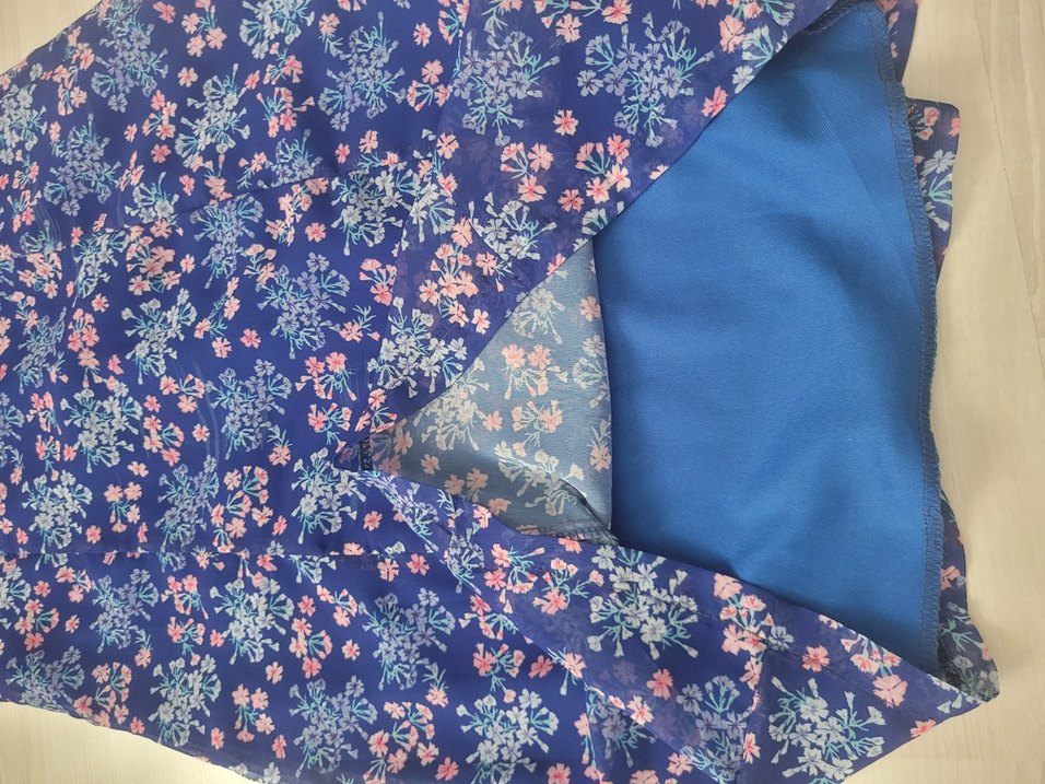 Çiçek Desenli Midi Kadın Elbise - Görsel 2