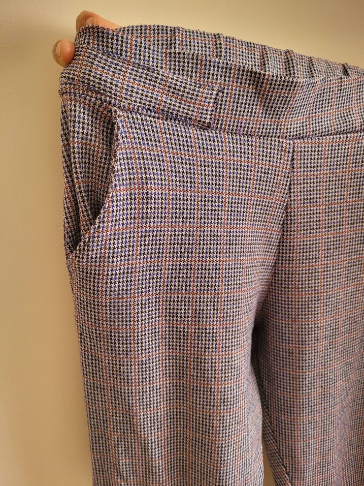 Kadın Gri Kumaş Pantolon - Görsel 2