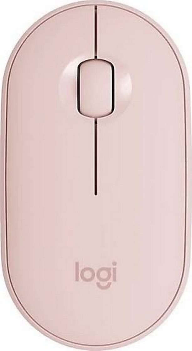 Logitech Pastel Pembe Logi Kablosuz Mouse - Görsel 3
