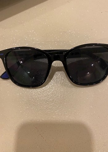 Despada Parlak Siyah ve Koyu Mavi Erkek Güneş Gözlüğü - Görsel 3