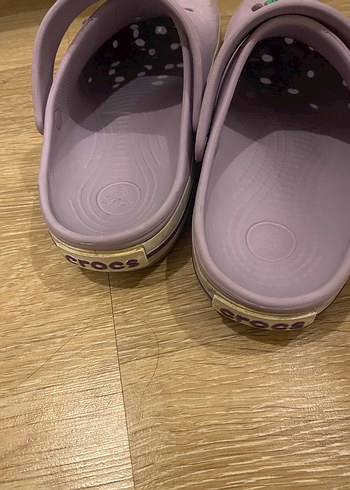 Crocs Mor Platform Topuklu Kadın Terlik - Görsel 3