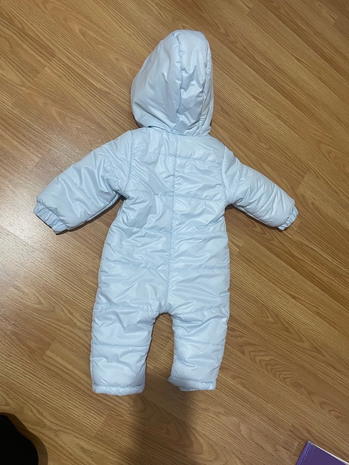 Kapüşonlu Fermuarlı  astronot Tulum - Görsel 3