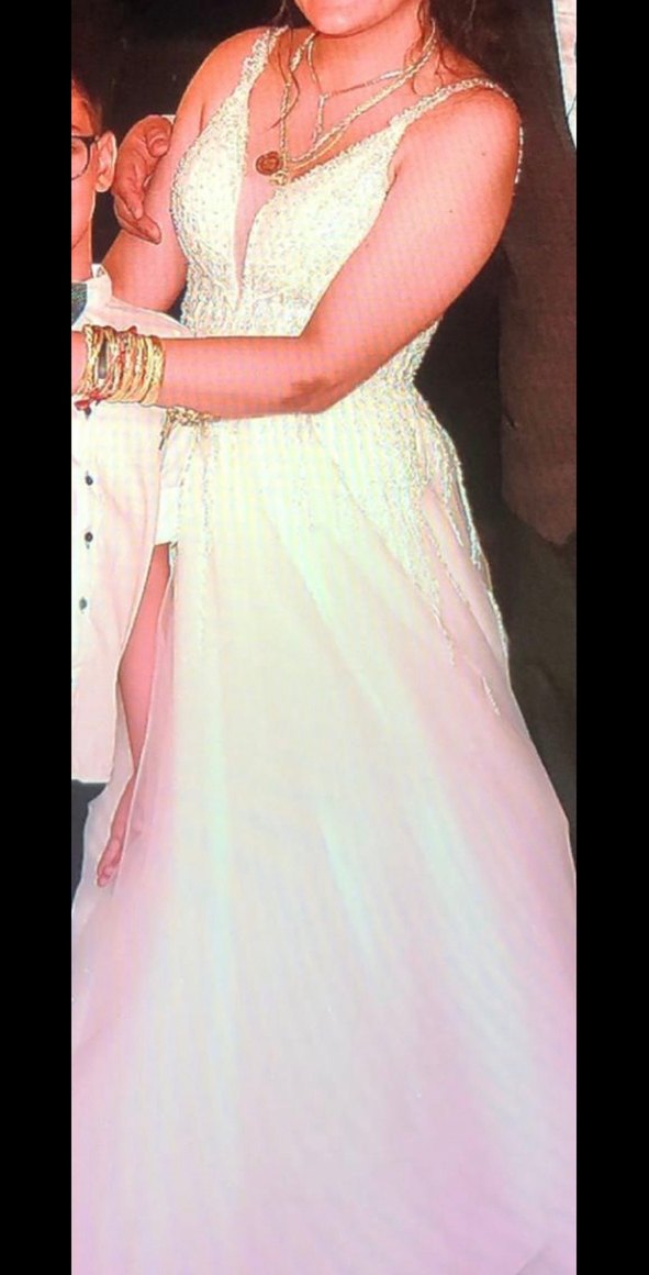 İşlemeli Boncuklu gelinlik - Görsel 2