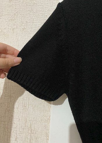 Kadın Çok Renkli Kısa Triko Elbise - Görsel 4