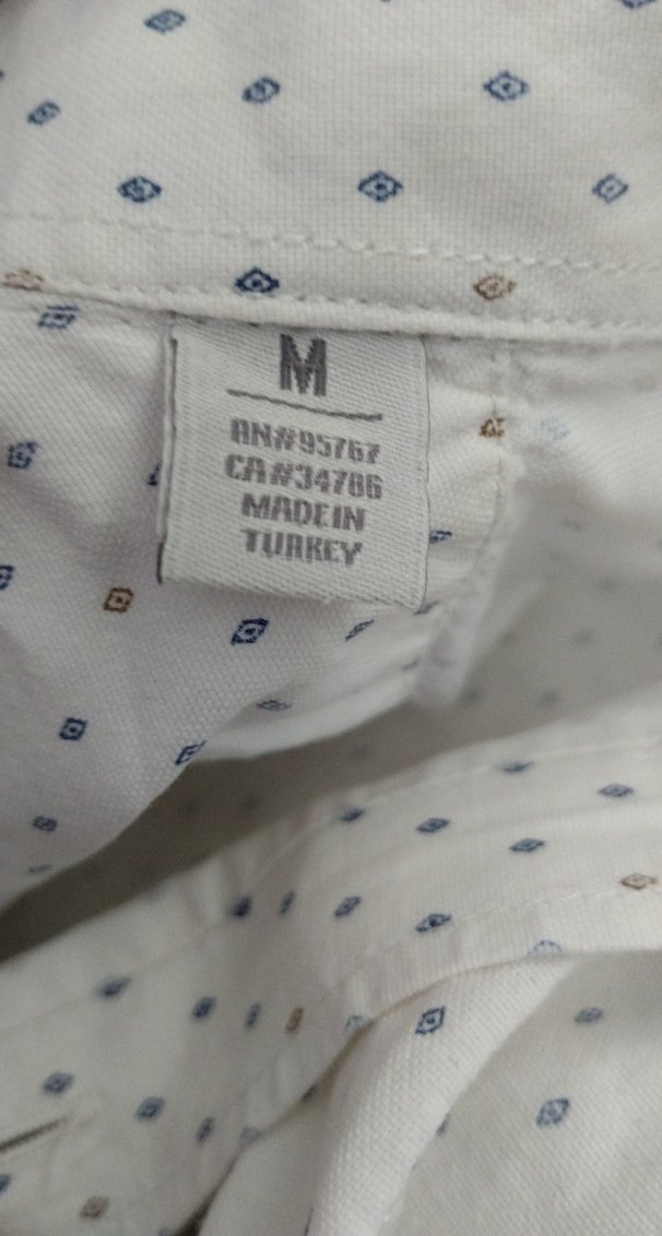 Mavi desenli erkek gömlek - Görsel 5