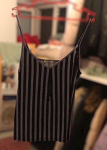 V Yaka Düğmeli  lacivert
Çizgili penye kumaş - Görsel 5