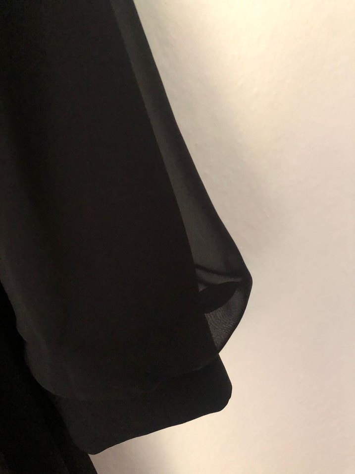 Uzun Siyah elbise - Görsel 5