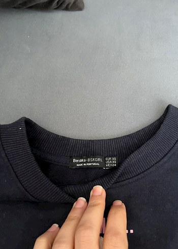 Lacivert sweat - Görsel 3