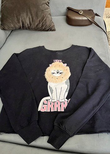 Lacivert sweat - Görsel 2