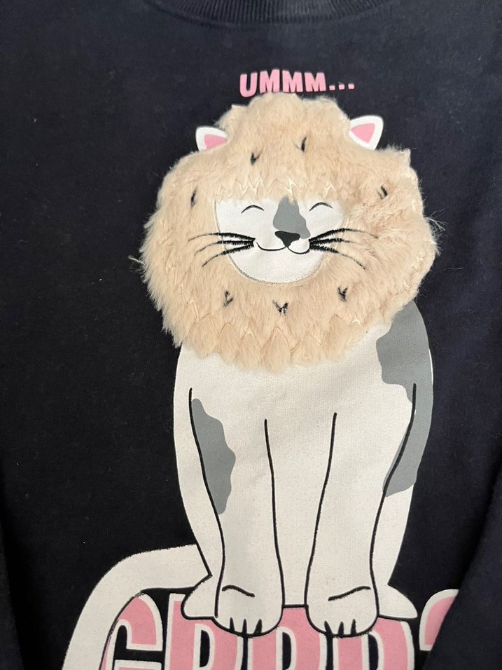 Lacivert sweat - Görsel 4