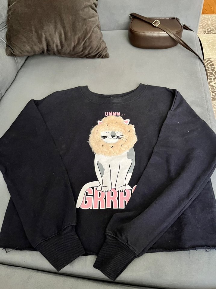 Lacivert sweat - Görsel 2