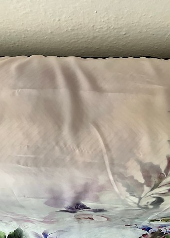 Kadın Çok Renkli İpek eşarp - Görsel 7