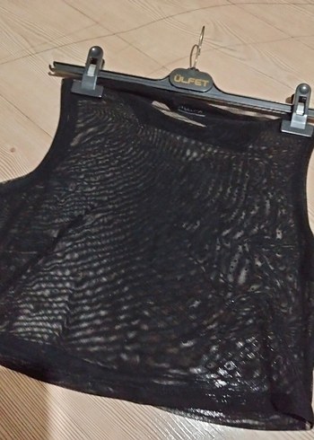 Payet İşlemeli Siyah Mini Bustiyer - Görsel 6