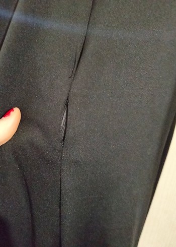 Siyah Uzun Kollu Kadın Tulum - Görsel 4