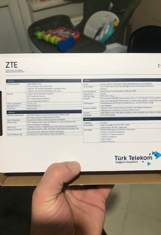 Türk Telekom ZTE AX1800 VDLS Modem - Görsel 4