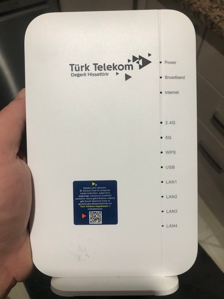 Türk Telekom ZTE AX1800 VDLS Modem - Görsel 3
