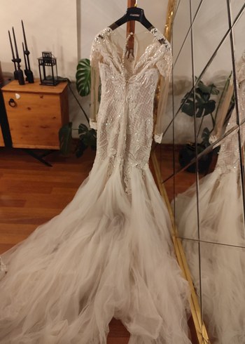 Laberia marka özel tasarım el işlemesi balık model gelinlik - Görsel 10