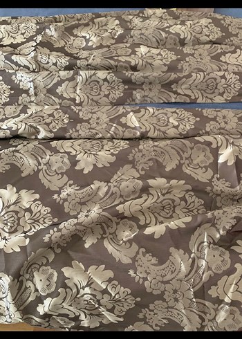 2 adet fon perde + 2 kırlent kılıfı + 2 kuşak - Görsel 4