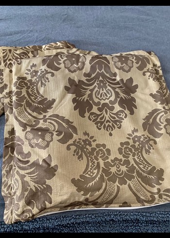 2 adet fon perde + 2 kırlent kılıfı + 2 kuşak - Görsel 6