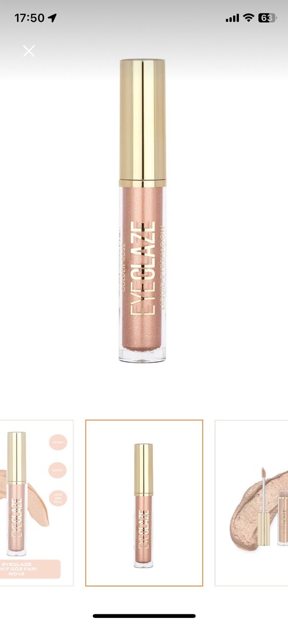 Eyeglaze No:12 Sedefli Likit Göz Farı - Görsel 2