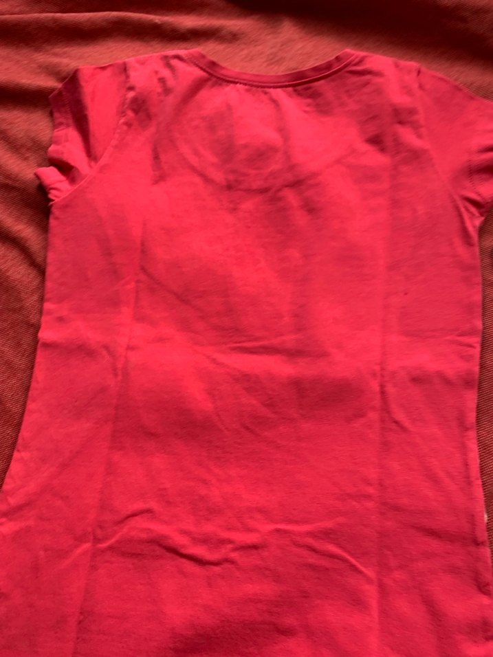 Kadın Pembe Adidas Baskılı Spor Tişört - Görsel 2