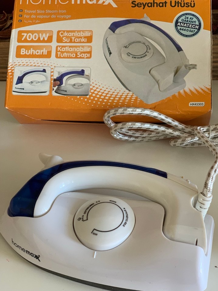 Homemax buharlı seyehat ütüsü - Görsel 2