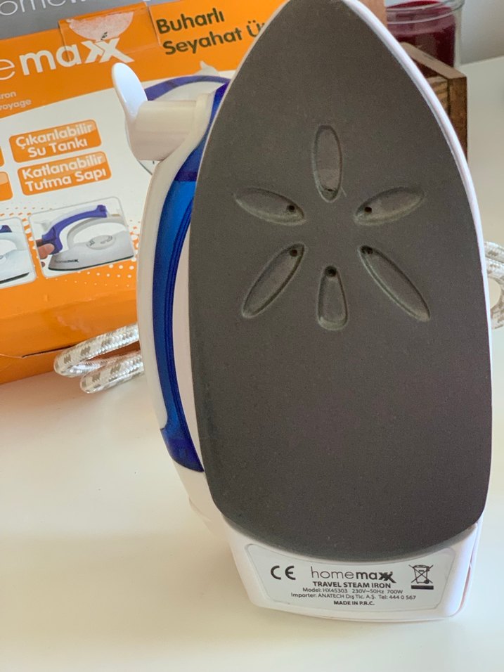 Homemax buharlı seyehat ütüsü - Görsel 4