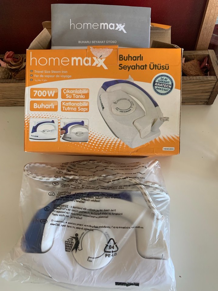 Homemax buharlı seyehat ütüsü - Görsel 5