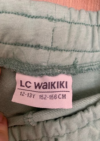 Yeşil Rahat Kesim çocuk Eşofman Altı 12-13 yaş - Görsel 3