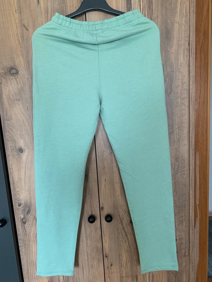 Yeşil Rahat Kesim çocuk Eşofman Altı 12-13 yaş - Görsel 2