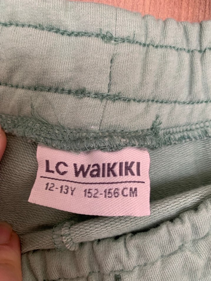 Yeşil Rahat Kesim çocuk Eşofman Altı 12-13 yaş - Görsel 3