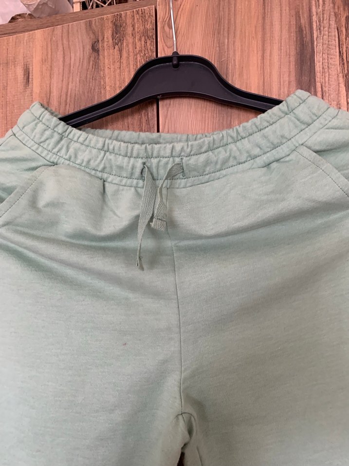 Yeşil Rahat Kesim çocuk Eşofman Altı 12-13 yaş - Görsel 4