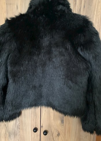 Siyah Kadın Kürk - Görsel 2