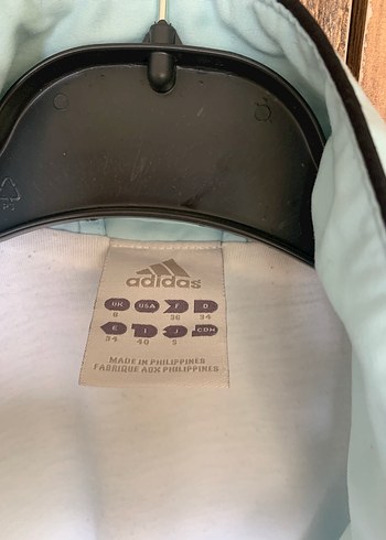 Adidas Mavi Fermuarlı Kadın Spor Ceket, yağmurluk - Görsel 3