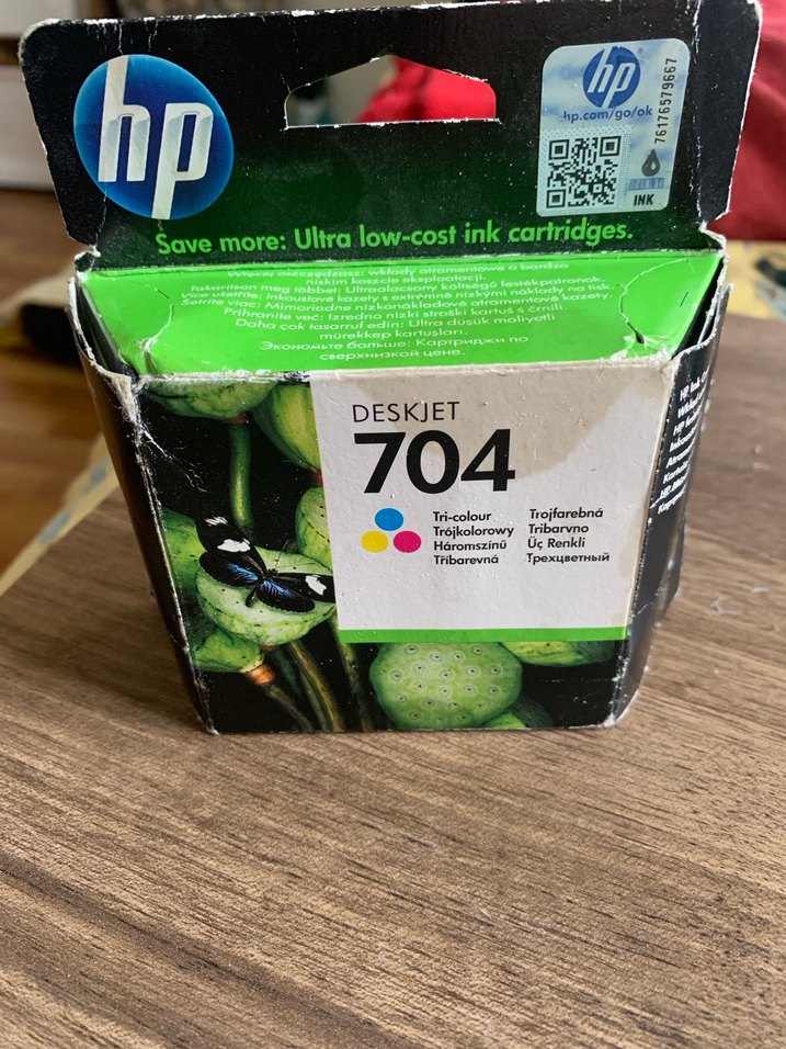 HP Deskjet CN693A 704 Üç Renkli Kartuş - Görsel 2