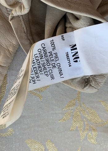 Mango Deri Kadın Eldiveni - Görsel 3