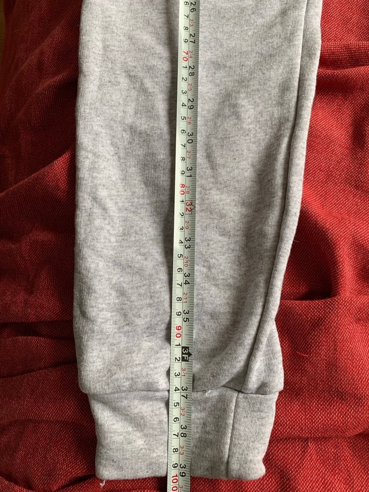 Kadın gri uzun kollu tulum - Görsel 4