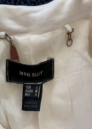 Mango astarlı Beyaz Kadın pardesü - Görsel 9