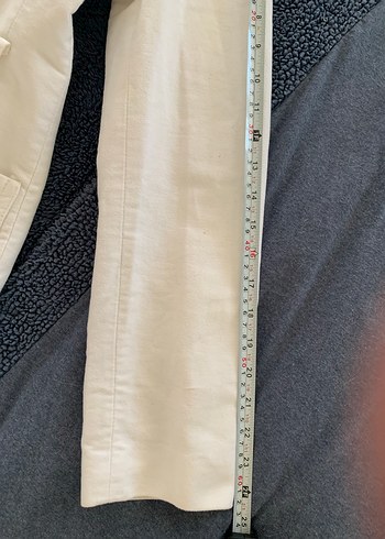 Mango astarlı Beyaz Kadın pardesü - Görsel 8