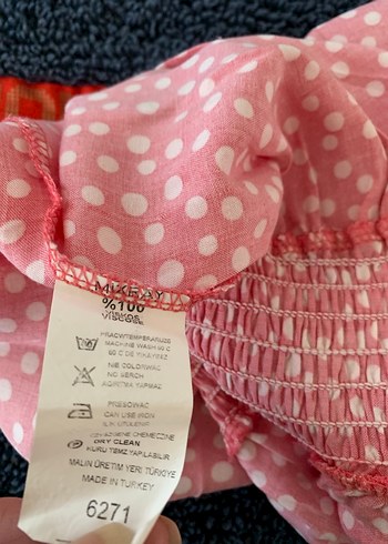 Kırmızı Puantiyeli Straplez Bohem Tulum - Görsel 6