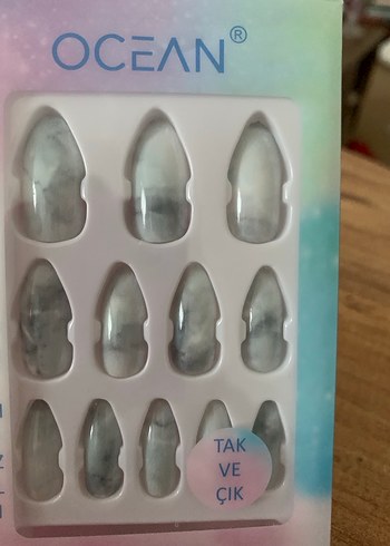 Turkuaz Tak ve Çık Kolay Tırnak - Görsel 2