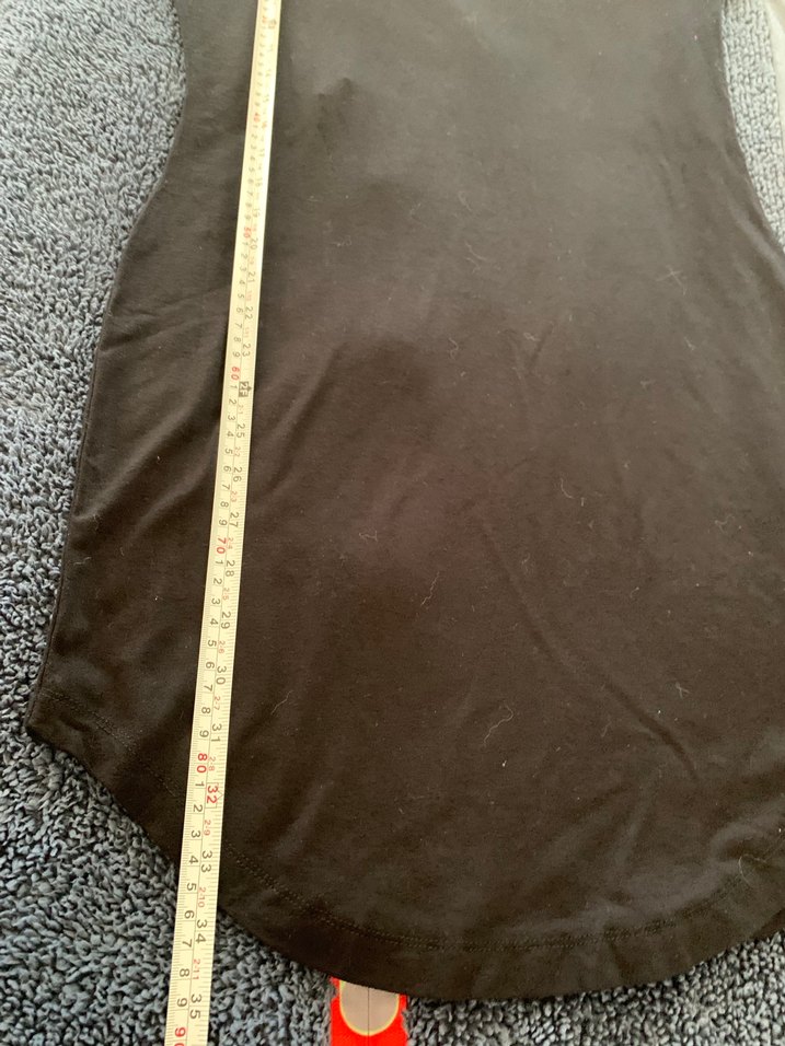 Siyah Yüksek Yakalı Uzun Kollu penye elbise - Görsel 5