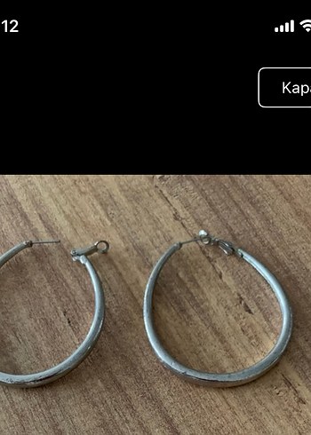 Metal Kadın Küpeleri - Görsel 2