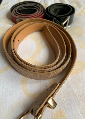 Kadın Deri Kemerler - Klasik Tokalı - Görsel 3