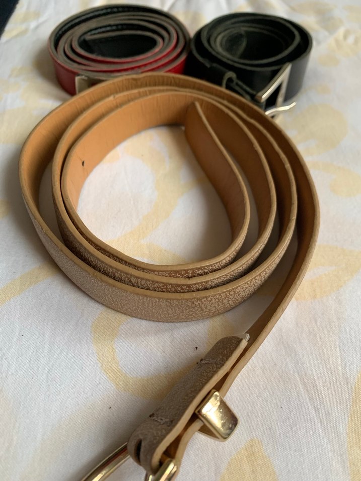 Kadın Deri Kemerler - Klasik Tokalı - Görsel 3