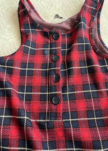 Lcw 13-14 yaş ekoseli elbise - Görsel 2