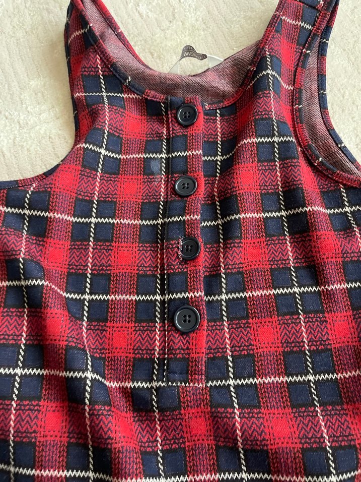 Lcw 13-14 yaş ekoseli elbise - Görsel 2