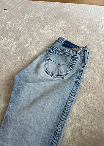 Buz Mavisi Bootcut Kot  Kadın - Görsel 4